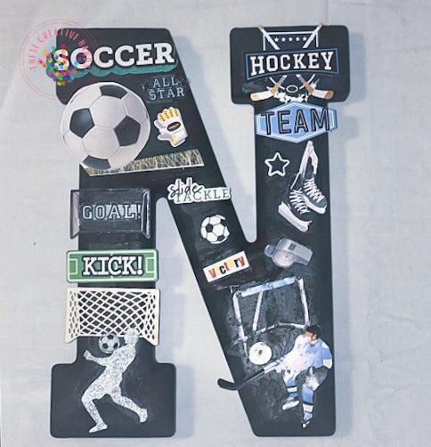 Sports Themed Letters - Image #4