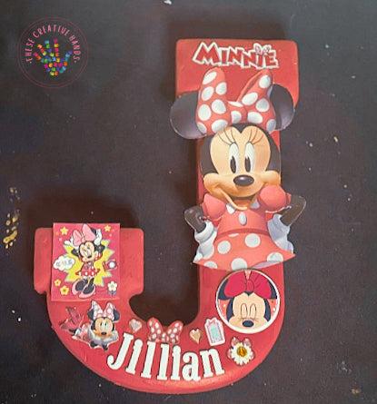 Minnie Mouse Themed Letters - Image #3