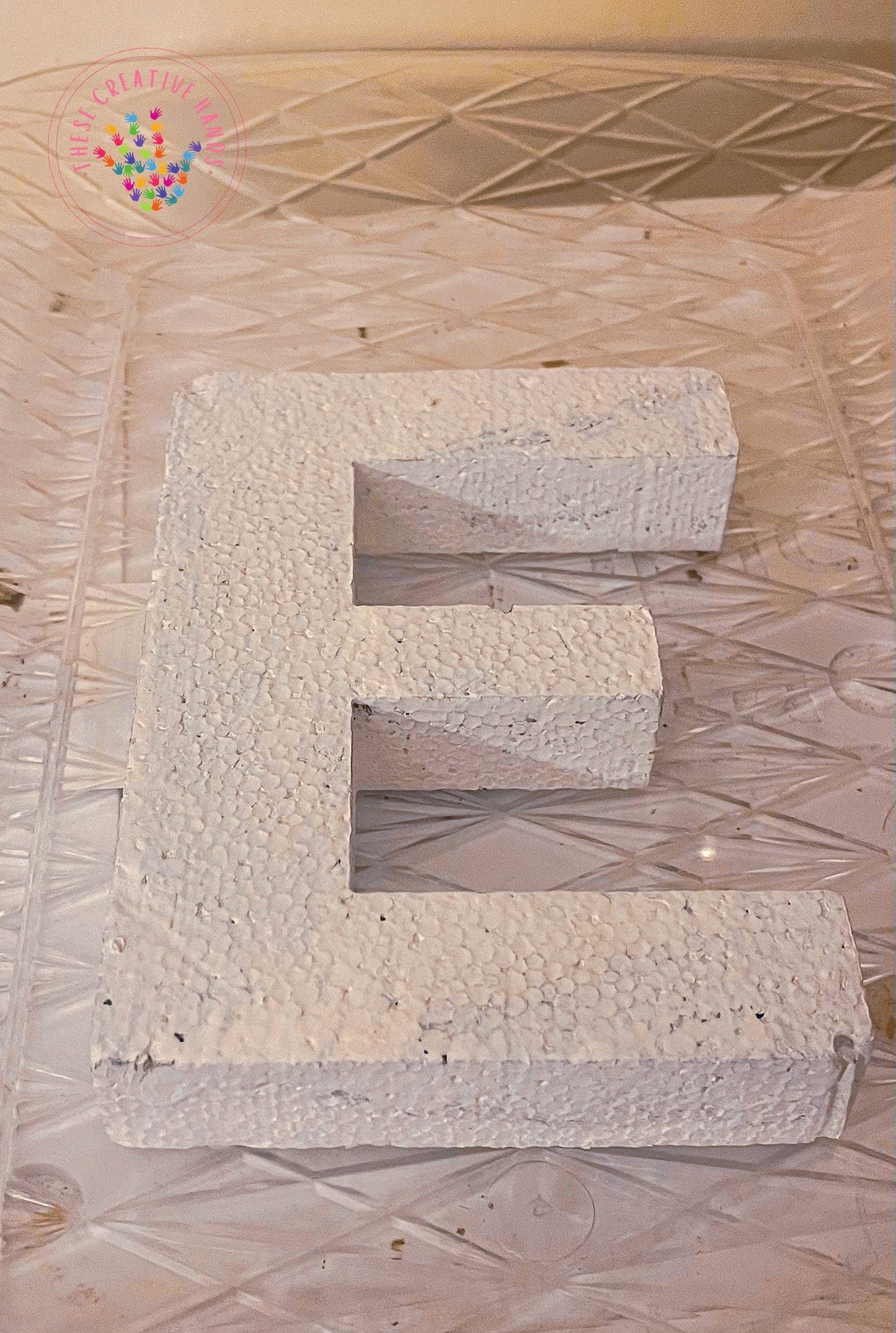 6 Inch Smooth Foam Letters - Image #2