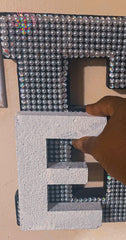 6 Inch Smooth Foam Letters - Image #1