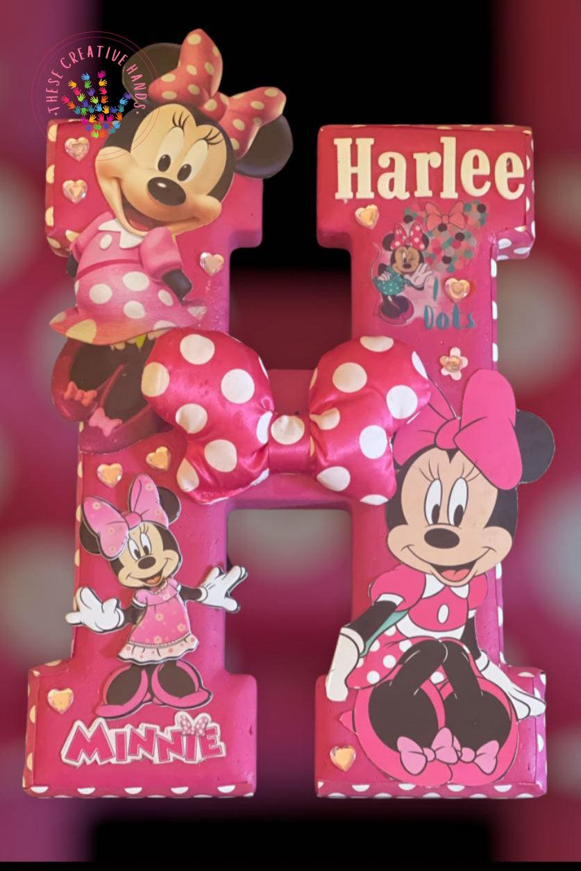 Minnie Mouse Themed Letters - Image #4